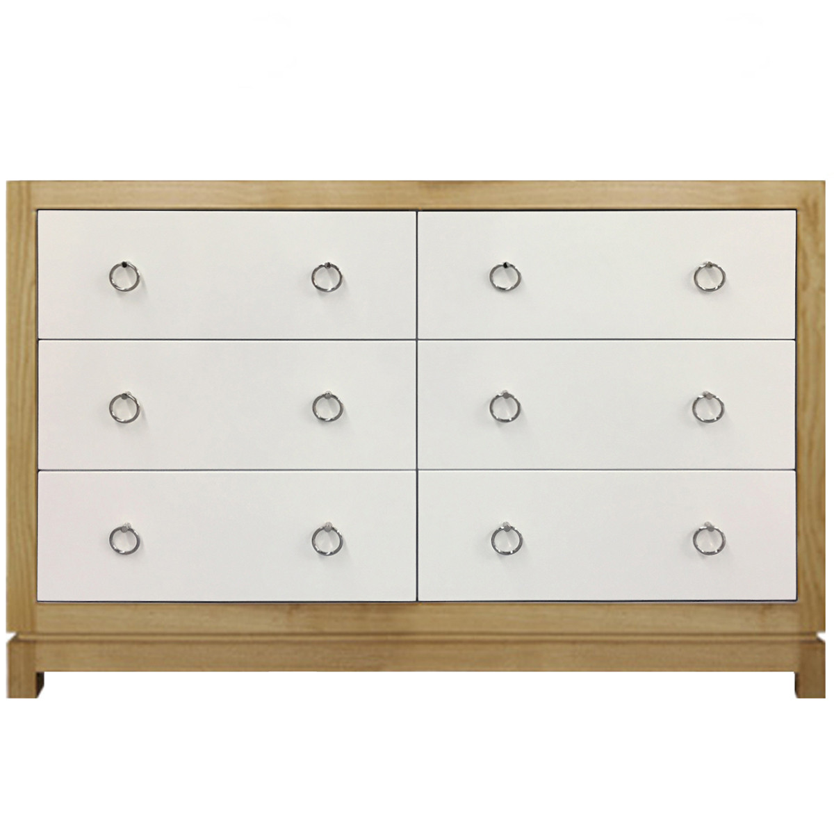 Tempo Dresser 6 Drawer Natural Ash Zoya B Fine Baby Child