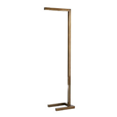 Salford Floor Lamp - Vintage Brass