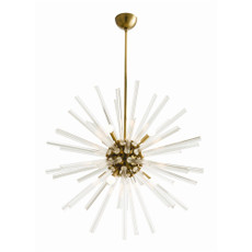 Hanley Large Chandelier - Antique Brass