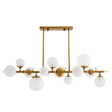 Troon Chandeler - Antique Brass