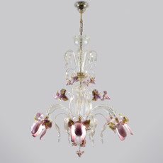 Monet Chandelier - Rose Gold