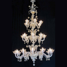 Perugino Crystal Chandelier - 26 Lights