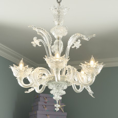 Ariel's Classic Chandelier - 5 Lights