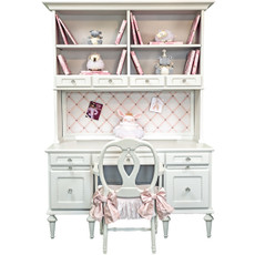 Princess Desk and Hutch