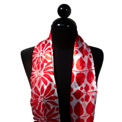 Lovely Floral and Stem Print Scarf