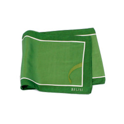 Going Green Two-Toned Long Silk Scarf By Belisi
