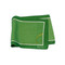 Going Green Two-Toned Long Silk Scarf By Belisi