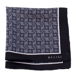 Private Jet Silk Pocket Square or Handkerchief by Belisi
