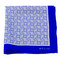 Ice Blue Silk Pocket Square or Handkerchief by Belisi