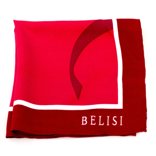 Passionate Kiss Silk Pocket Square or Handkerchief by Belisi