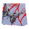 Bold Butterfly Silk Pocket Square or Handkerchief by Belisi