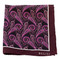 Passion Paisley Silk Pocket Square or Handkerchief by Belisi