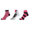 Favorite Things Womens Printed Socks Set of 3