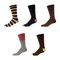 Espresso Trails Mens Trouser Socks 5 Pair Set