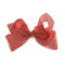 Greatlookz Coral Grosgrain Hair Bow with Extra Large Clip