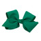 Greatlookz Emerald Green Grosgrain Hair Bow with Extra Large Clip