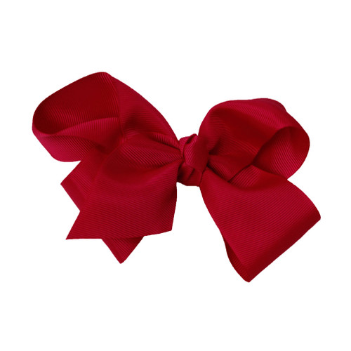 Greatlookz Hot Pink Grosgrain Hair Bow with Extra Large Clip