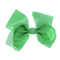 Greatlookz Spring Green Grosgrain Hair Bow with Extra Large Clip