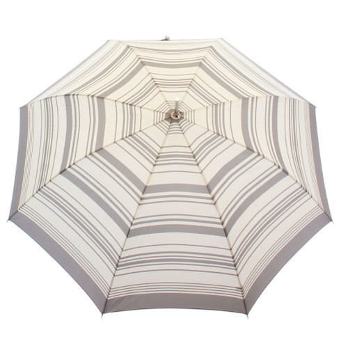 French Riviera Striped Umbrella