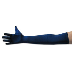 navy blue lace gloves
