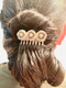Distress Vintage Style with Pearl Hair Barrette