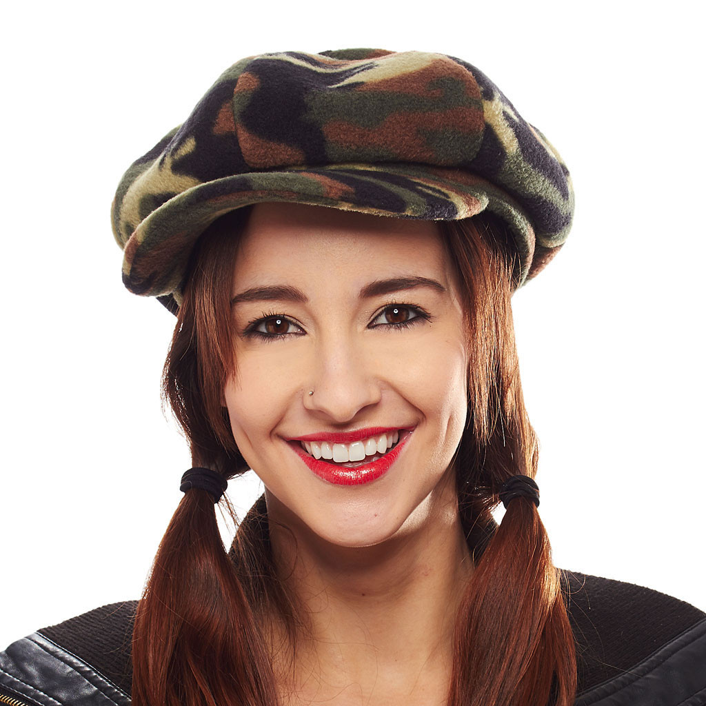 Camo Newsboy Hat Ladies Newsboy Caps Greatlookz