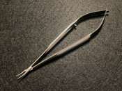 Photo of ASSI B-15-8 Barraquer Micro Needle Holder, 8mm CVD Jaw, 6"