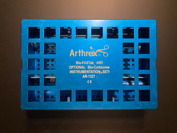 Photo of Arthrex AR-1327 Bio-Fast and Bio-Corkscrew Instrument Tray