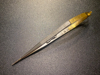 Photo of Codman 36-1008 Castroviejo Microsurgical Needle Holder, TC, 7"