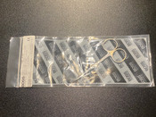 Package photo of BOSS 80-3641 Stevens Tenotomy Scissors, STR, Sharp, 4.5" (NEW)