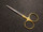 Handle photo of Sklar 16-2605 Iris Scissors, STR, TC, 4.5"