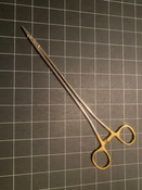 Photo of Jarit 121-205 Sarot Needle Holder, Carb-Bite, 10 1/8"