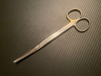 Photo of W. Lorenz 51-0705 Mayo Scissors, TC, CVD, 6.75"