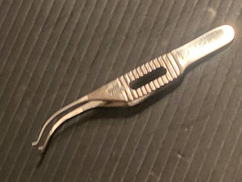 Photo of Stephens Instruments S5-1165 Pierse Colibri Forceps, .1mm Teeth, 3"