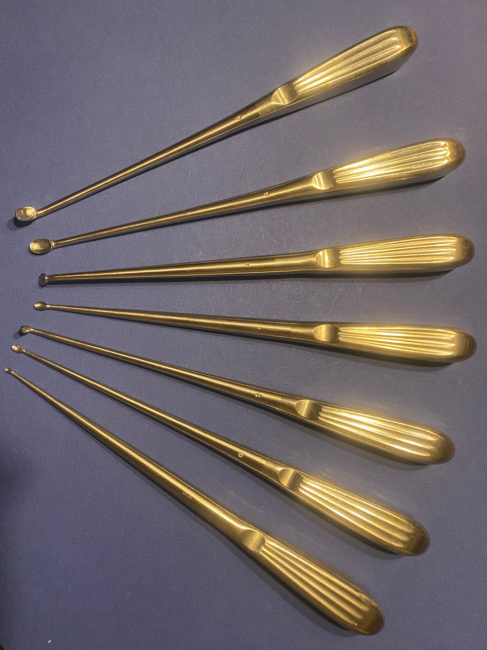 PreOwned & Certified Ruggles Flat Back Fusion Curette SET (7 Curettes) For Sale At Discounted