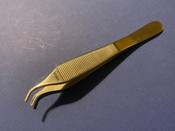 Photo of Weck 057251 Angled Adson Brown Forceps, 4.75" 