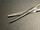 Blade photo of Symmetry 85-2071 Metezebaum Scissors, CVD, Serrated, 9"