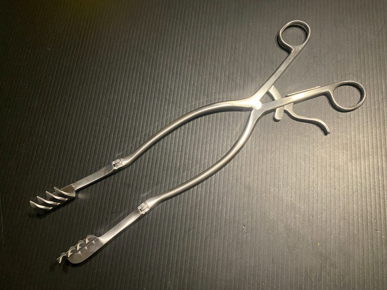 Millennium 052490 BeckmanAdson Laminectomy Retractor, Sharp, 12.25"