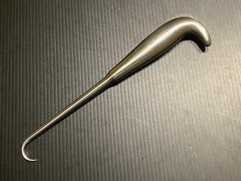 Photo of Aesculap MB974R Bone Hook, Sharp, 9"