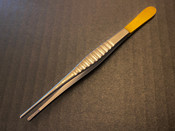 Photo of V. Mueller CH5930 Vital DeBakey Needle Pulling Tissue Forceps, TC, 6"