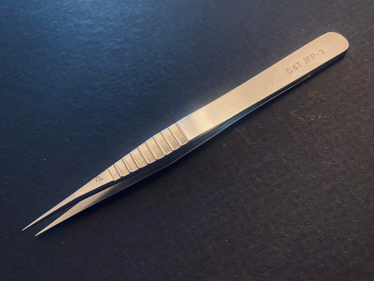 S&T JFP-3 Pierce Fixation Forceps, 4.5" For Sale