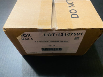 Photo of Nellcor MAX-A Adult Pulse Oximeter Sensor (Box of 24)