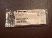 Photo of Synthes 400.834 Titanium Low Profile Neuro Screw, 4mm, QTY 5