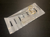 Photo of Aesculap BM026R Durogrip TC Fine Needle Holder, 7 7/8" (NEW)