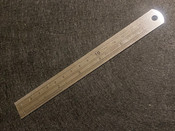 Photo of Konig MDS0234015 Metric Surgical Ruler, 6"