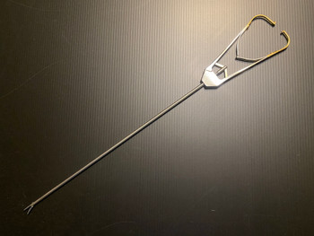 Photo of Jarit 600-250 Laparoscopic Appel Needle Holder, Left CVD, 5mm X 33cm