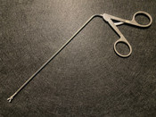 Photo of Storz 8591P Laryngeal Cutting Forceps, RND 5mm Cups, Straight