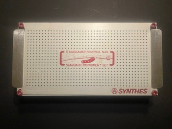 Photo of Synthes Titanium Unreamed Femoral Nail Instrument Set