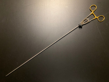Photo of Symmetry 90-2011L Laparoscopic Needle Holder, TC, Left CVD, 5mm X 45cm