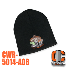 Embroidered Activated Outlaw Comp Crawlers Logo on Black Beanie